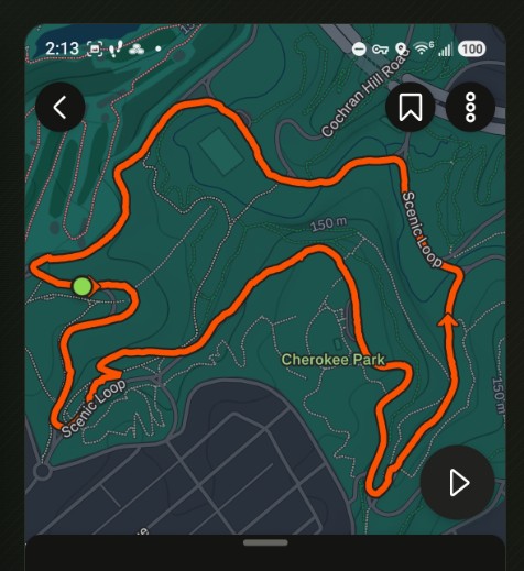 Observer Route 001 Cherokee Park Scenic Loop thumbnail